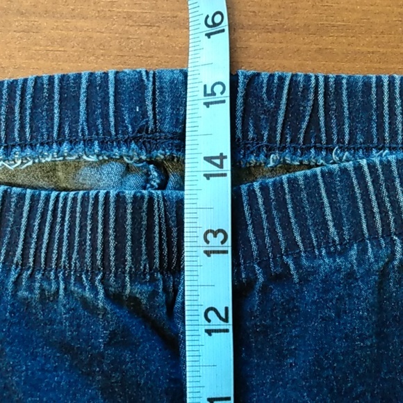 Just My Size Vintage Stretch Denim Pull-On Pants - Picture 6 of 7